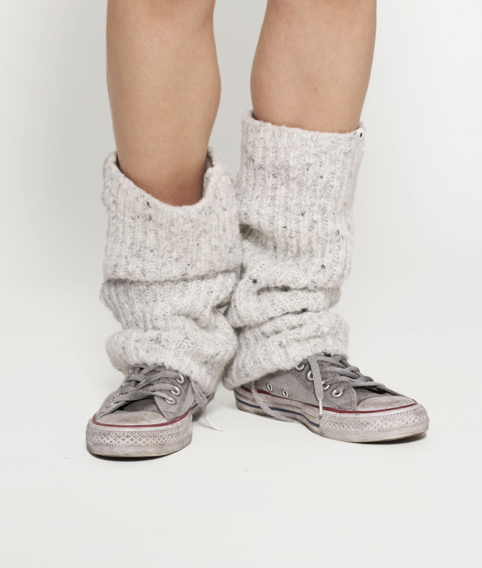 legwarmers melee | light grey melee