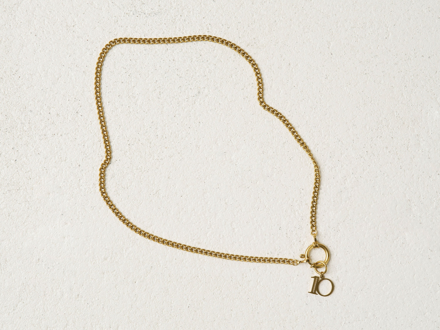 10 charm | gold