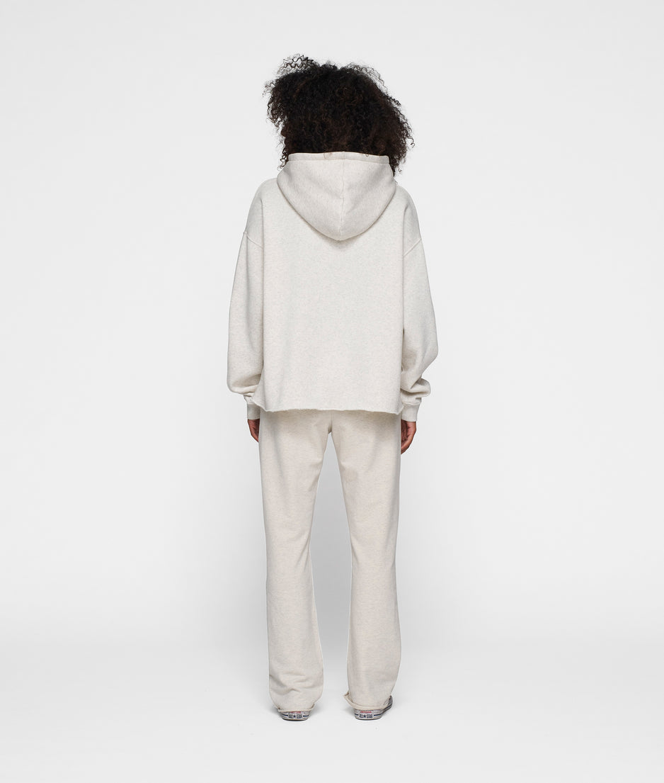 THE STRAIGHT JOGGER | soft white melee