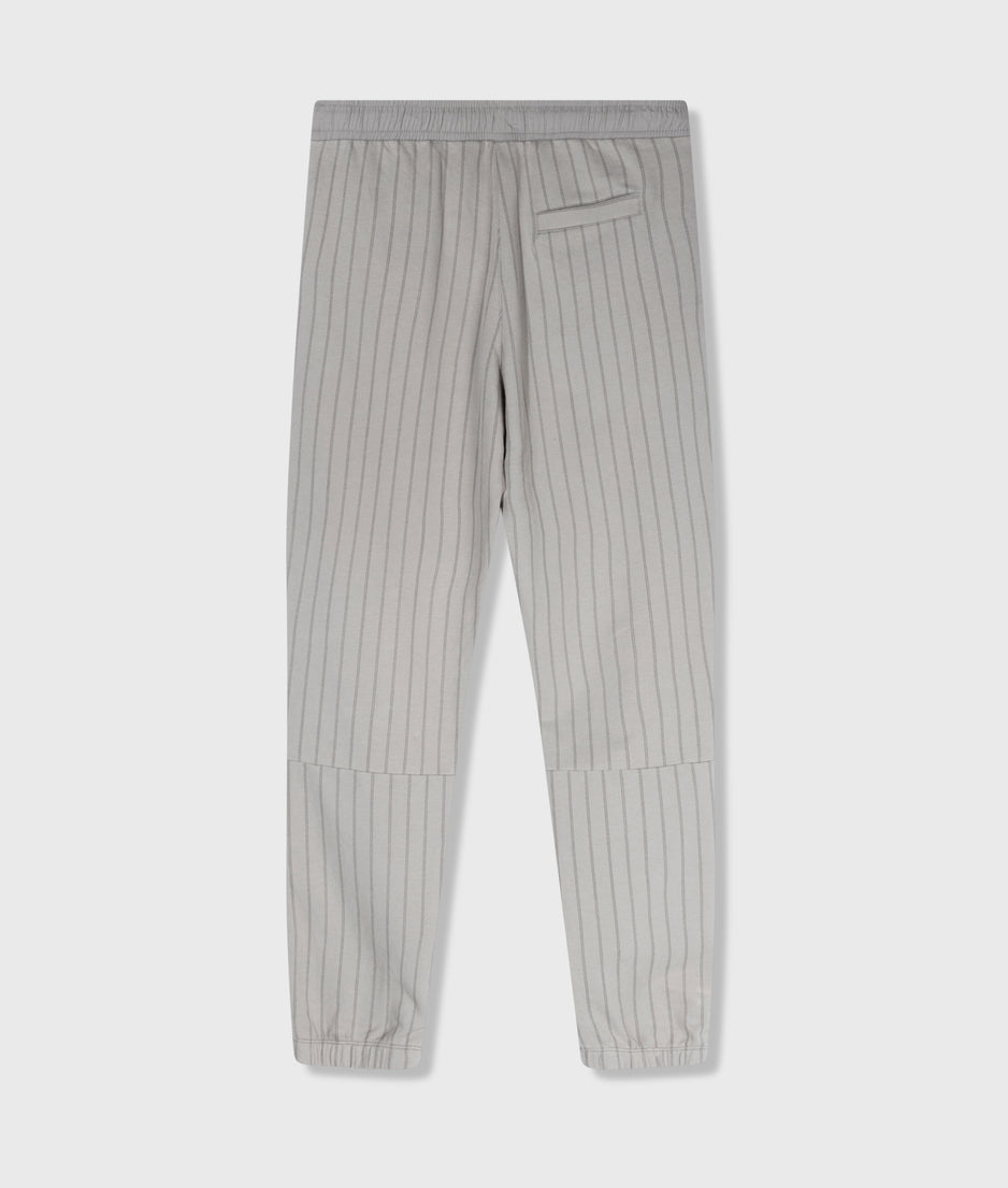 cropped jogger pinstripe | graphite