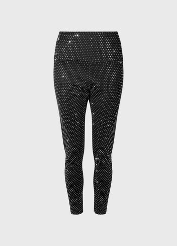 the strass leggings | black