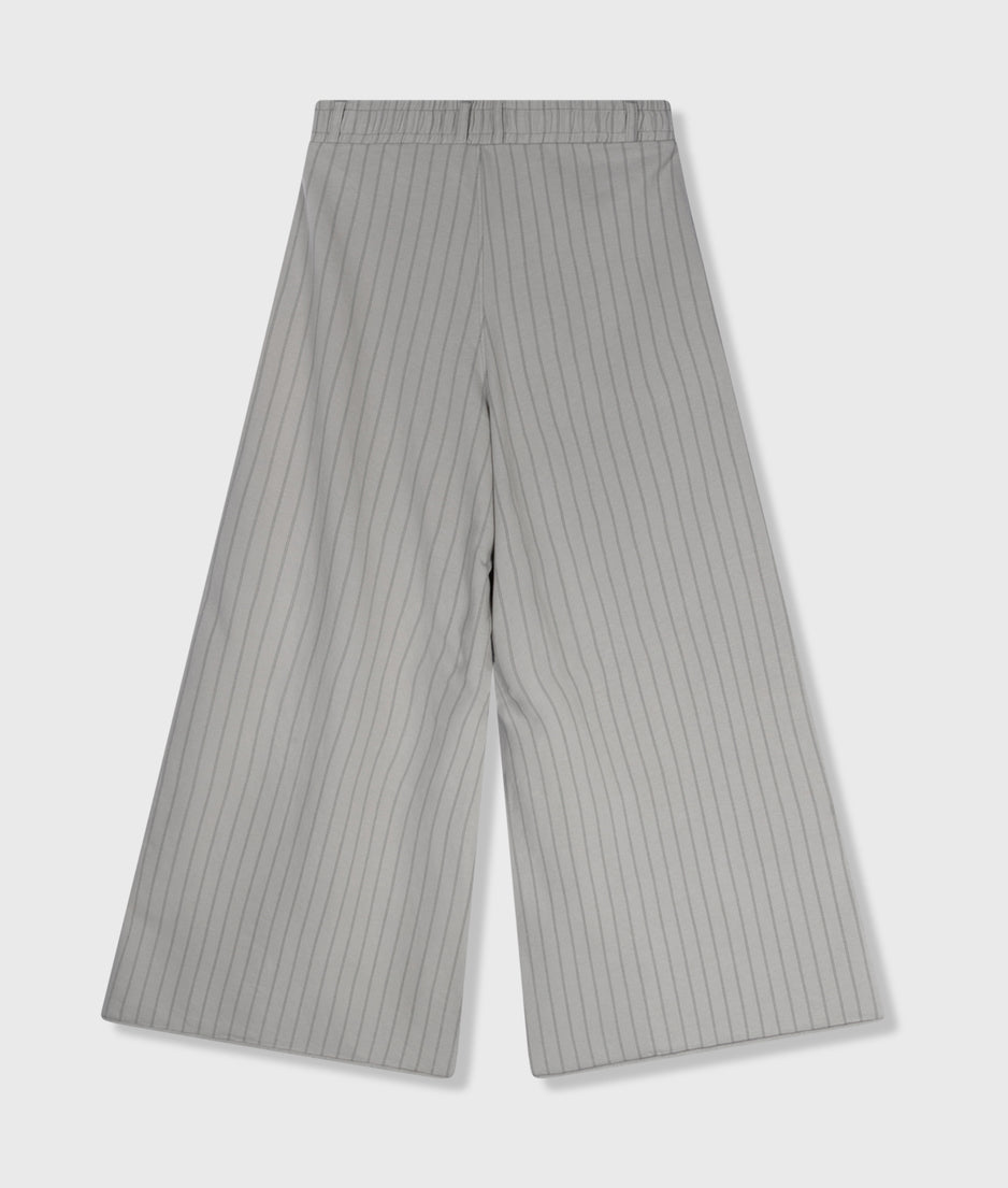 wide jogger pinstripe | graphite