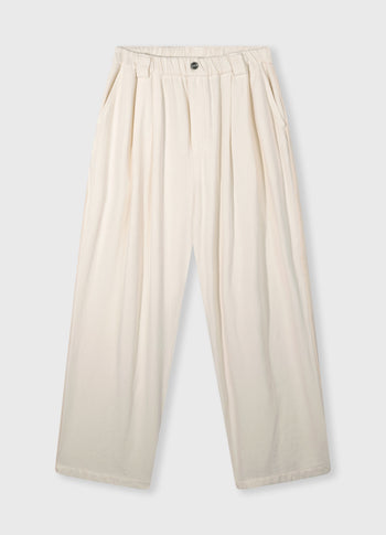 wide pants | light natural