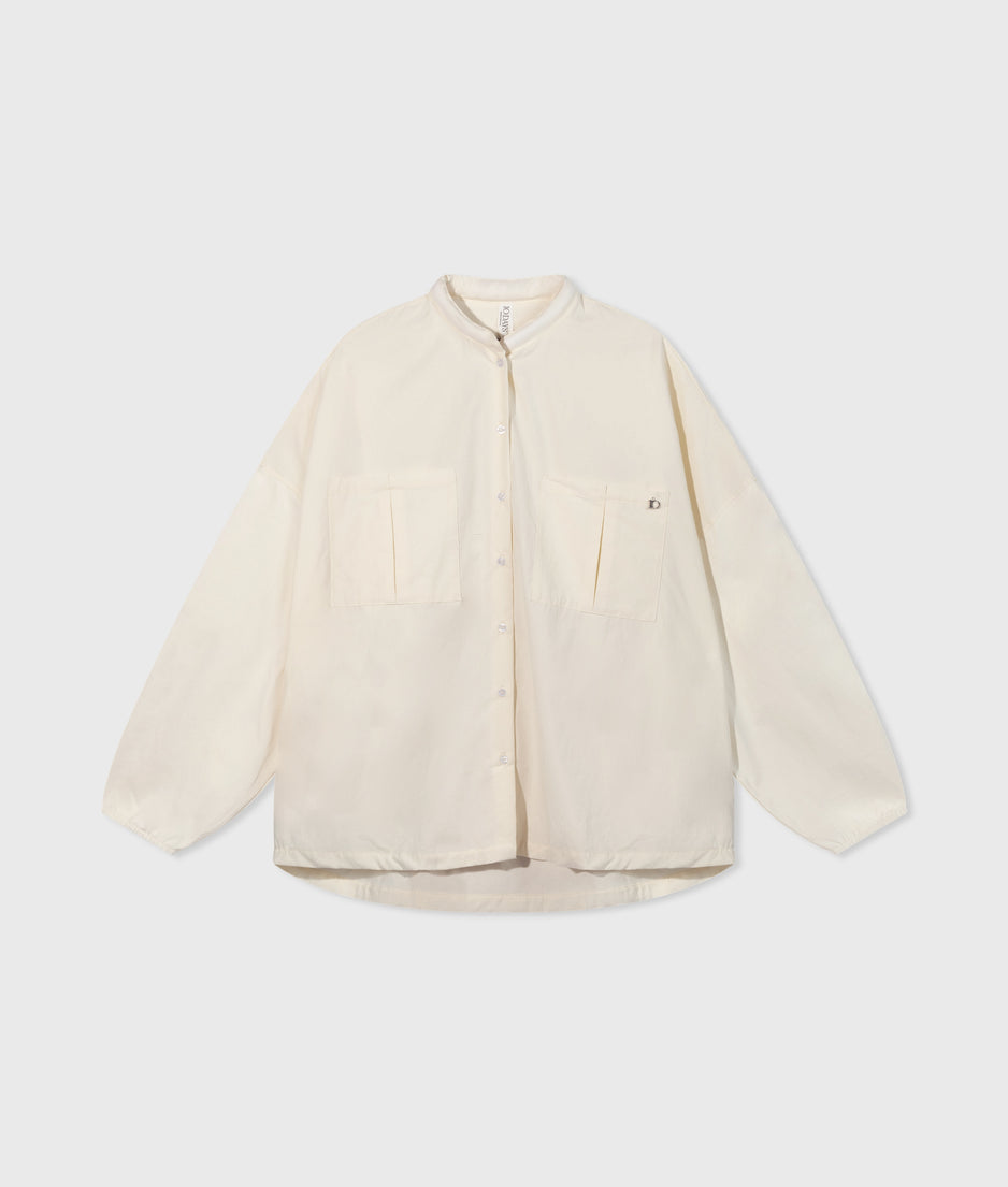 poplin shirt | light natural