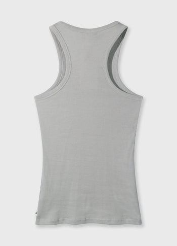 tank top rib | graphite