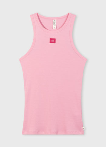 tank top rib | pink