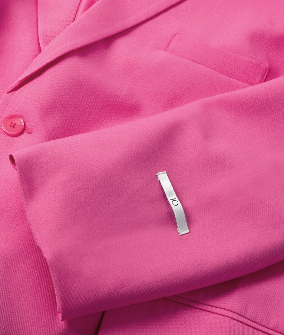 the power blazer | bright pink