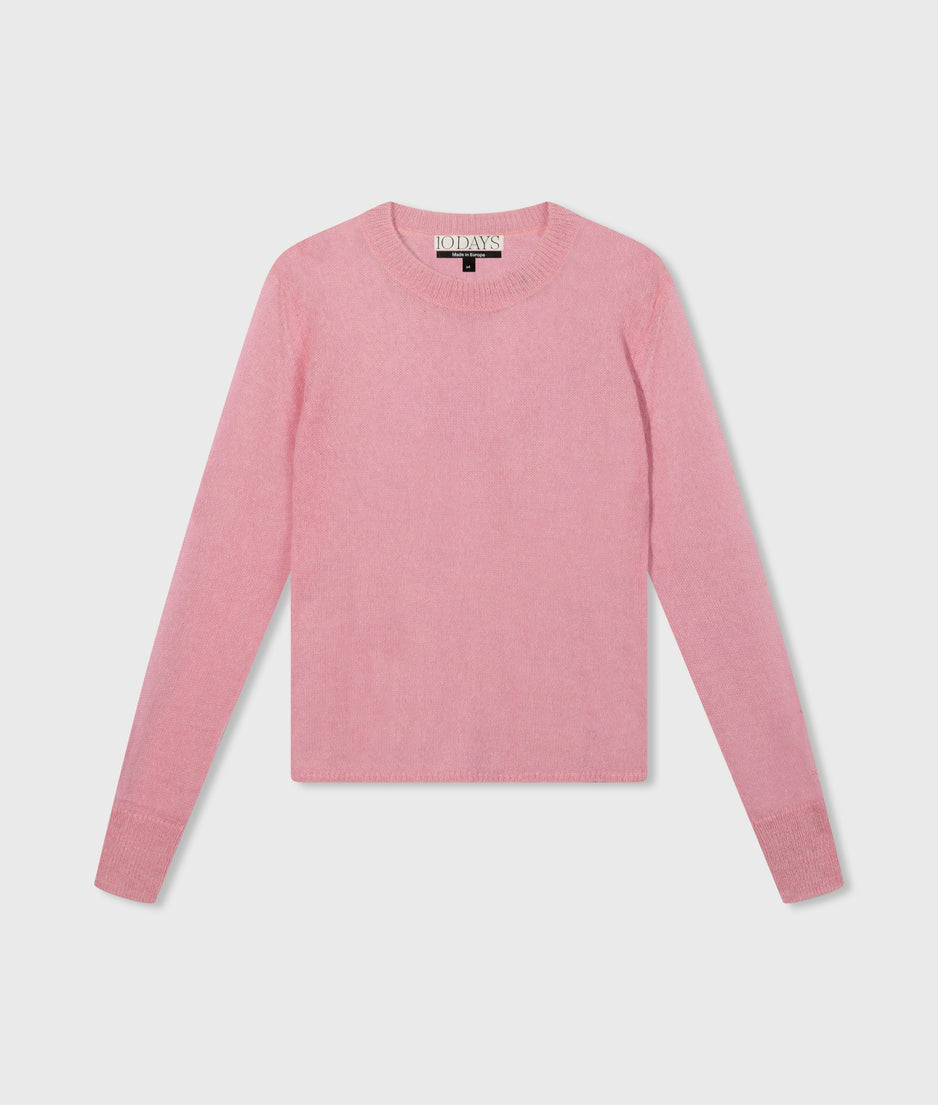 tee thin knit | pink