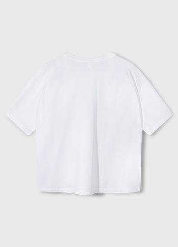 the tee pearls | white