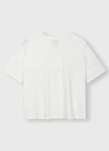 cotton tee well being | ecru