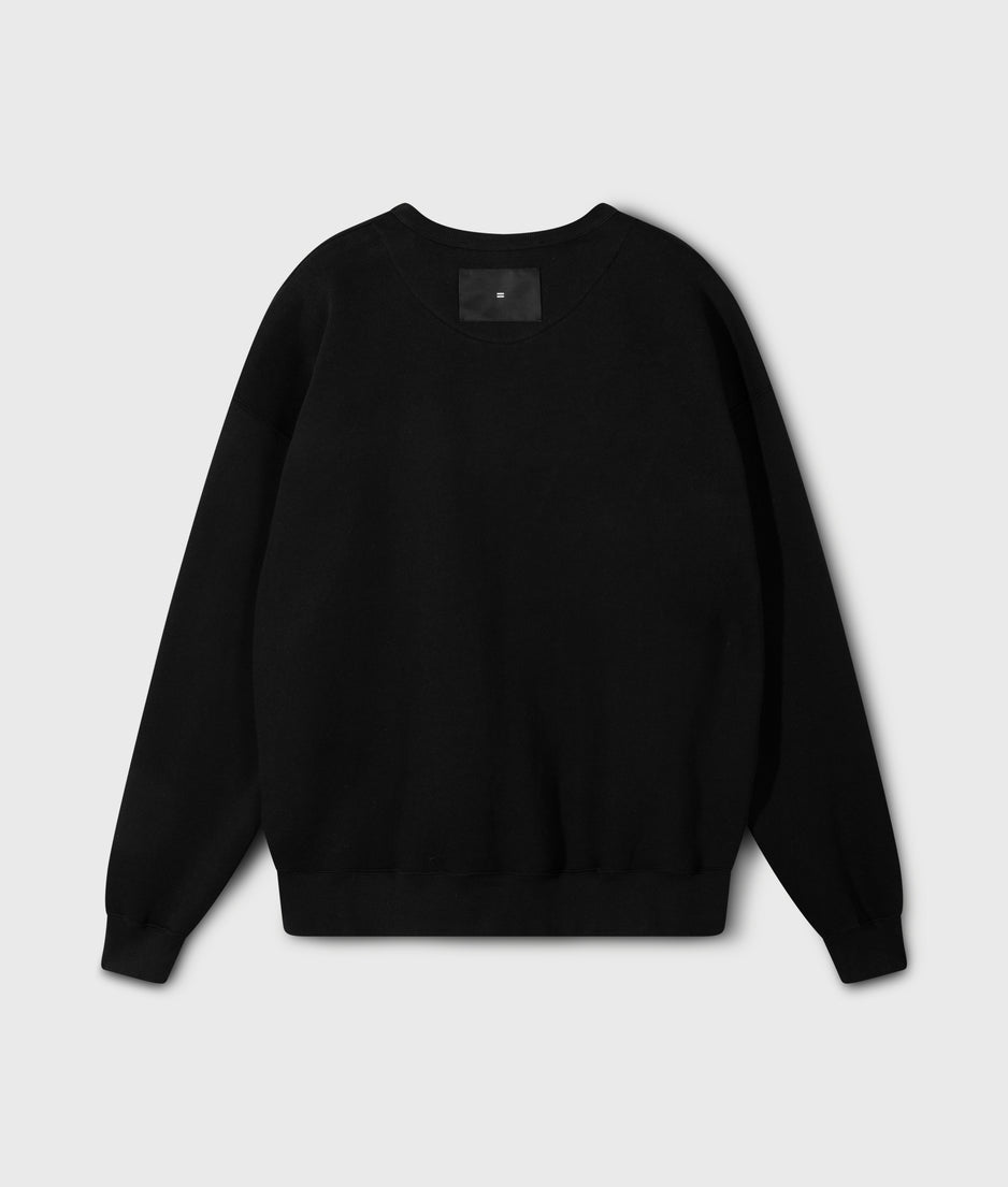 statement sweater bow | black