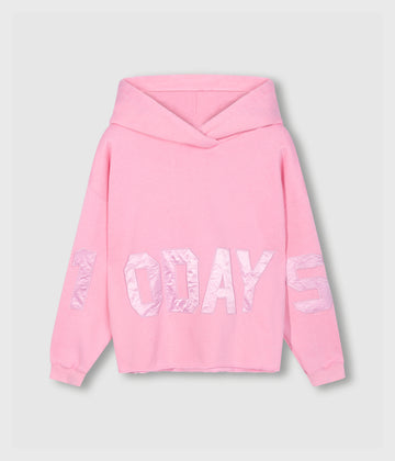 statement logo hoodie | pink