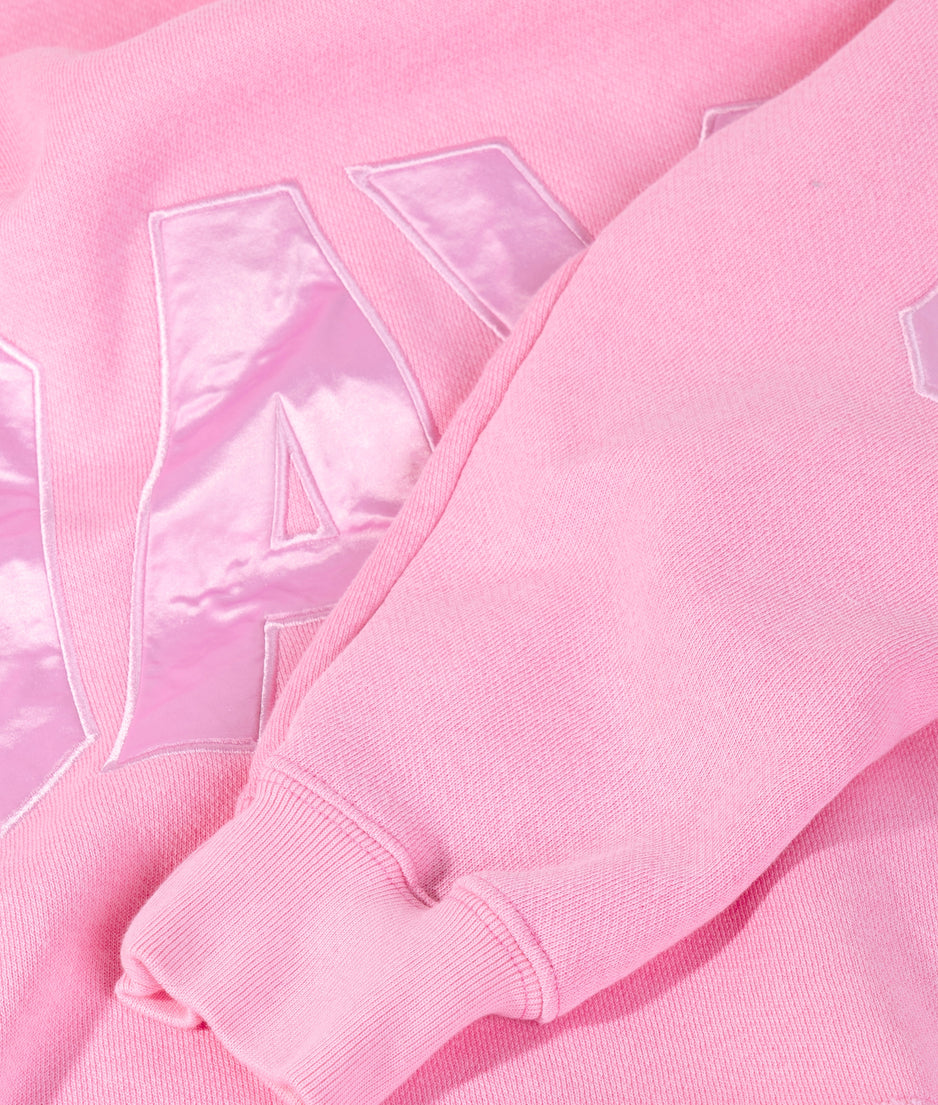 statement logo hoodie | pink