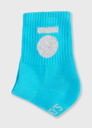 socks medal | laguna blue