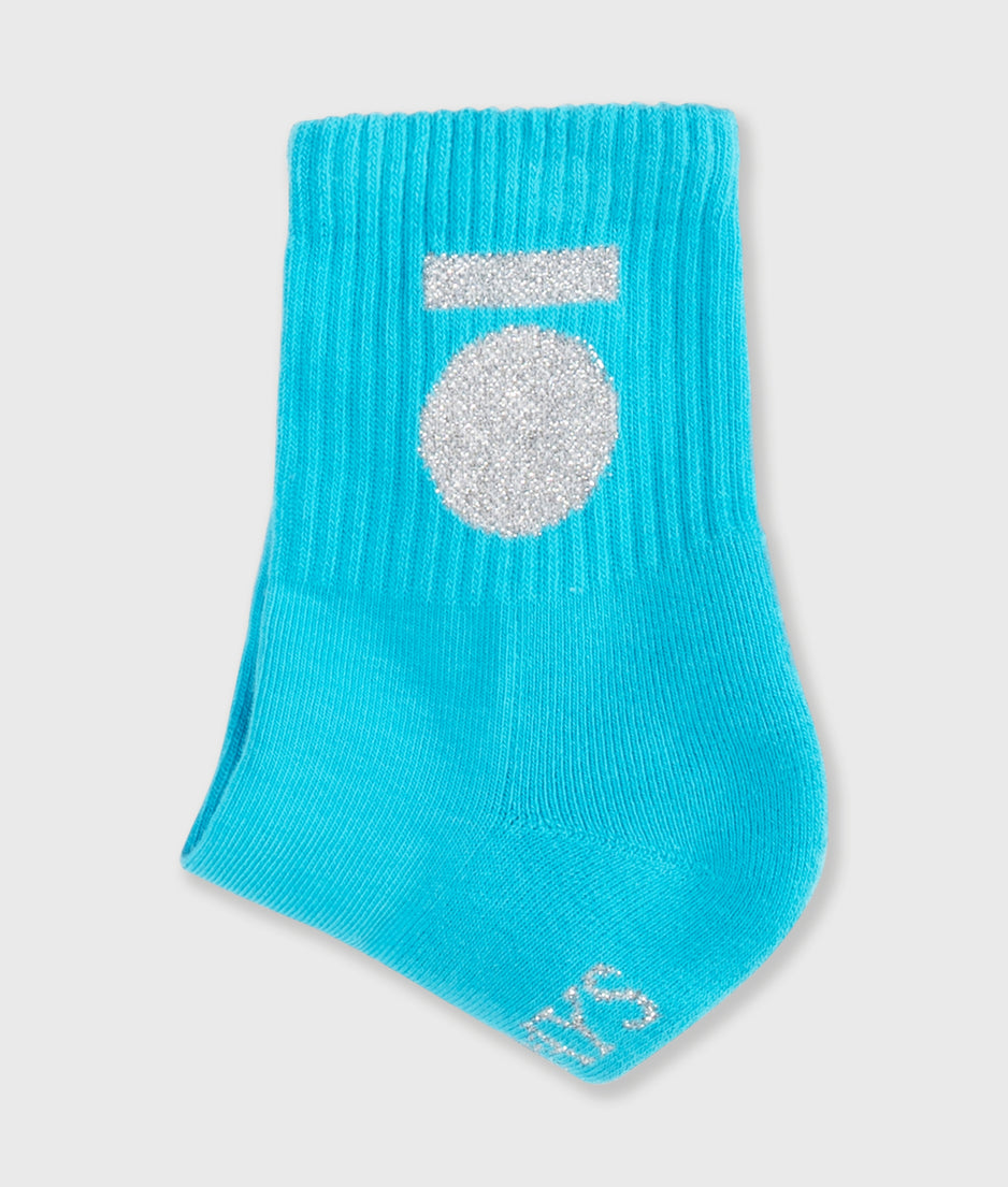 socks medal | laguna blue