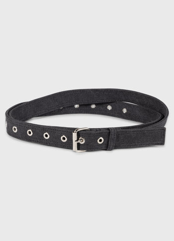 canvas belt | black