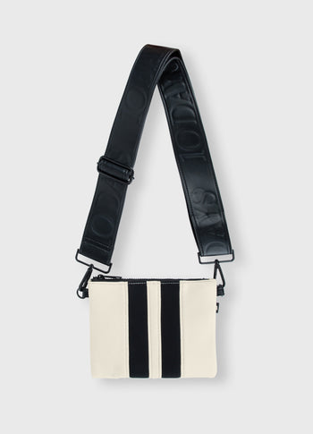 mini pouch two stripe | light safari