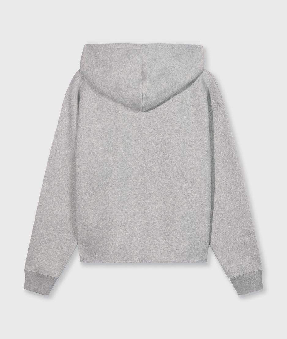 THE STATEMENT LOGO HOODIE | light grey melee