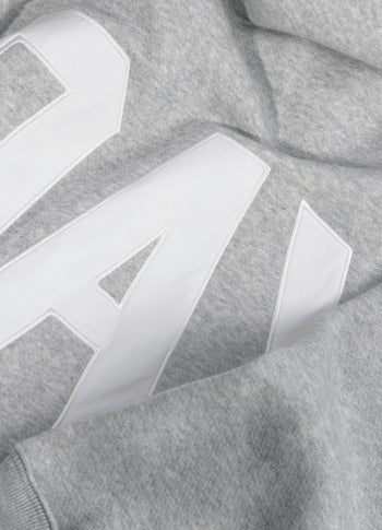 THE STATEMENT LOGO HOODIE | light grey melee