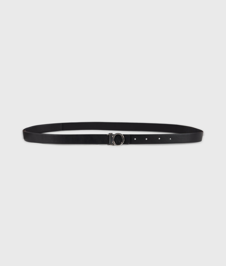 THE MONOGRAM BELT | black