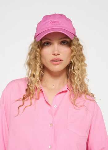 cotton cap | pink