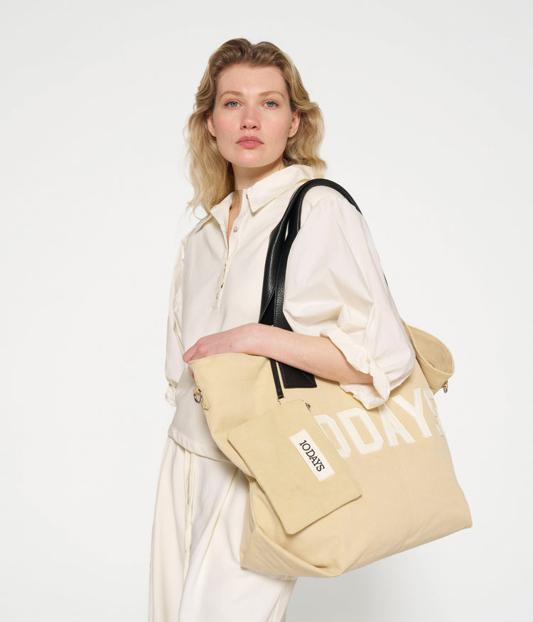 canvas shopper | natural