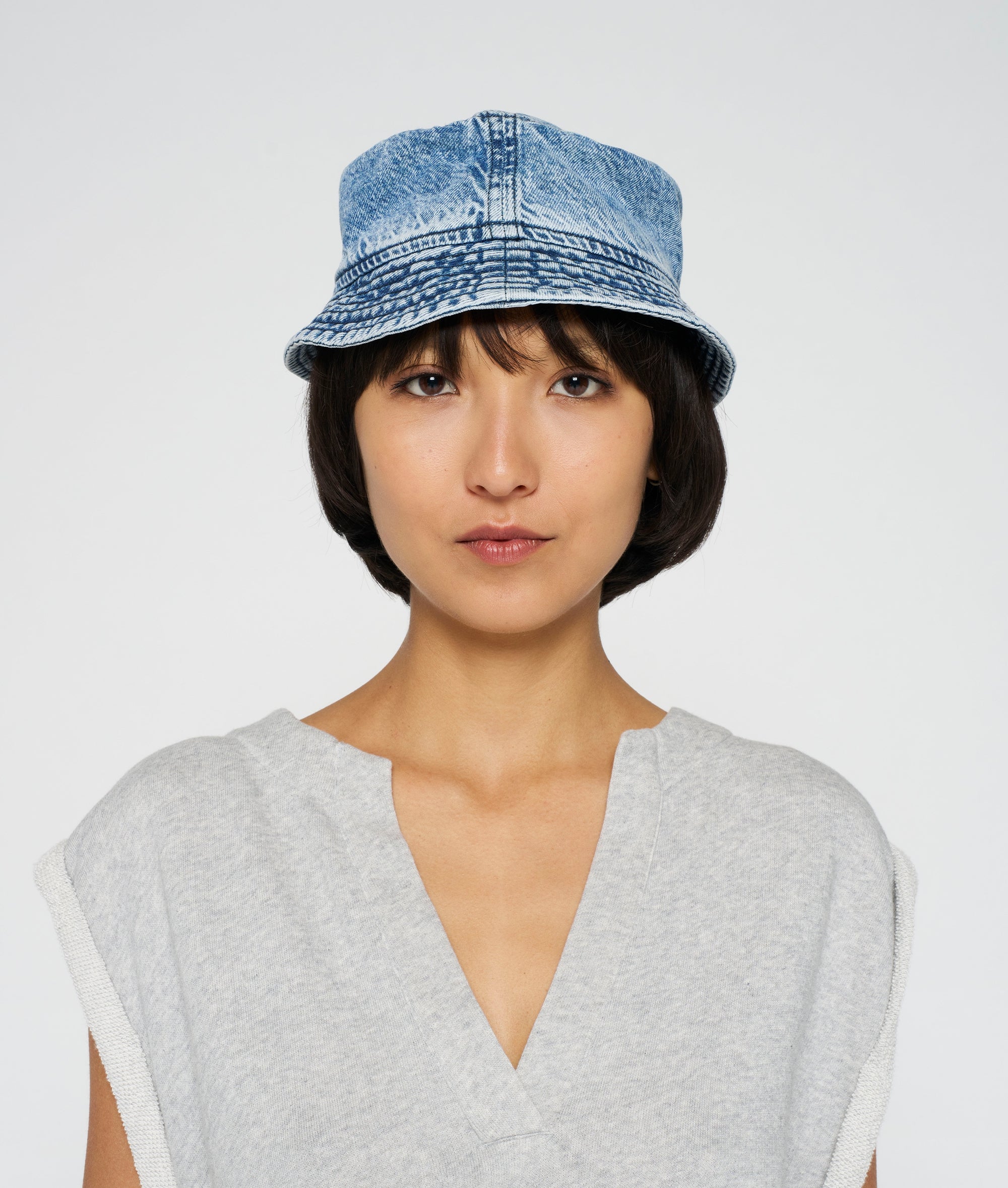 denim bucket hat | blue denim | 10DAYS | Official Online Store