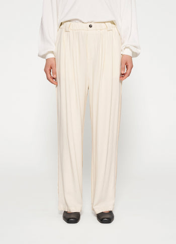 wide pants | light natural