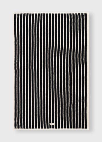 towel stripes | black/ecru