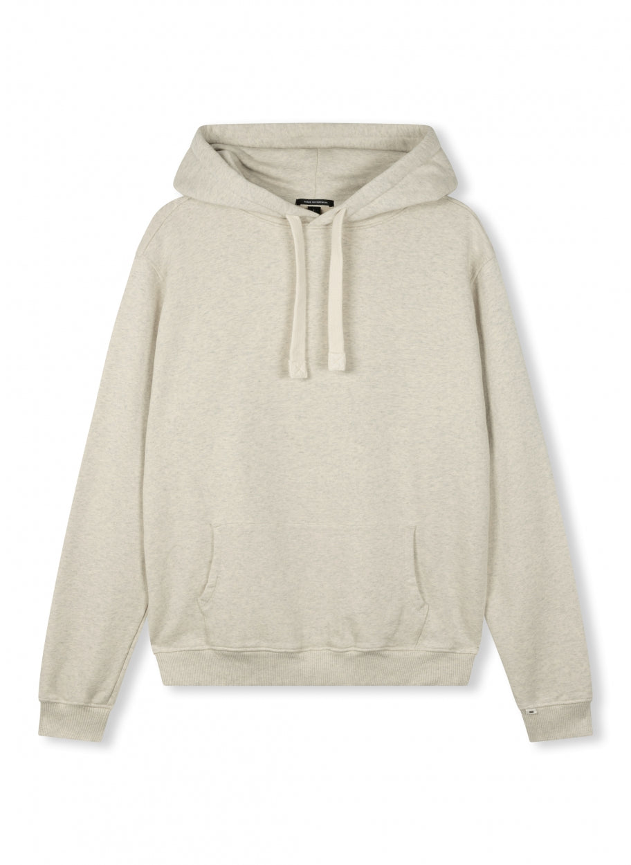 THE HOODIE | soft white melee